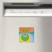 Farbiger Raum Magnet (In Situ (Geschirrspüler))