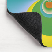 Farbiger Raum Mousepad (Ecke)