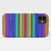 Farbiger Regenbogen Abstrakt #2 Case-Mate iPhone Hülle (Rückseite (Horizontal))