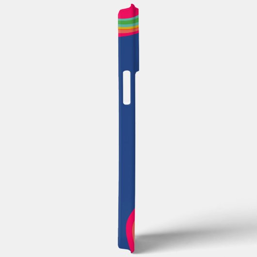 Farbiger Regenbogen Moderne Kinder Abstrakt Case-Mate iPhone Hülle (Rückseite / Rechts)