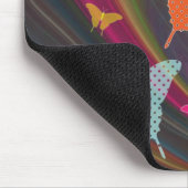 Farbiger Regenbogen Mousepad (Ecke)