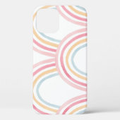 Farbiger Regenbogen Nahtlose Illustration Case-Mate iPhone Hülle (Rückseite)