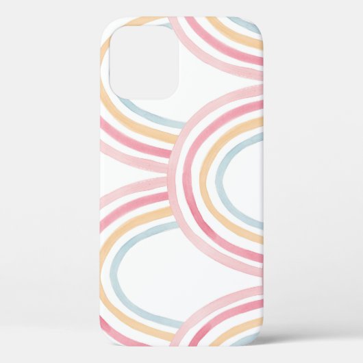 Farbiger Regenbogen Nahtlose Illustration Case-Mate iPhone Hülle (Rückseite)