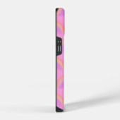 Farbiger Regenbogen-Name-Skript personalisiert iPhone Hülle (Rechte Seite)