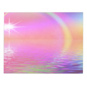 Farbiger Regenbogen Notizblock (Vorderseite)