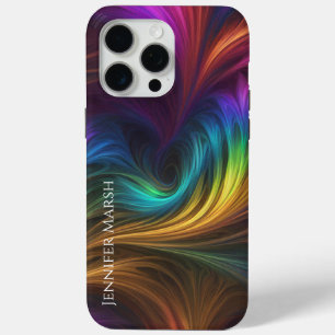 Farbiger Regenbogen-Swirl Case-Mate iPhone Hülle