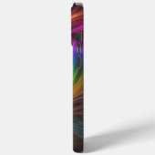 Farbiger Regenbogen-Swirl Case-Mate iPhone Hülle (Rückseite / Links)