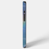 Farbiger Regenbogen über Wasser iPhone Hülle (Linke Seite)