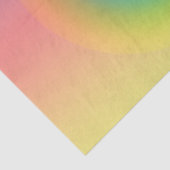 Farbiger Regenbogenkonzentrischer Circle Space Seidenpapier (Detail)