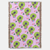 Farbiger Regenbogenschädel Decke (Vorderseite Vertikal)