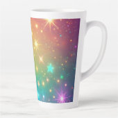 Farbiger Regenbogensternraum Milchtasse (Rechts)