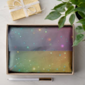 Farbiger Regenbogensternraum Seidenpapier (Geschenk)