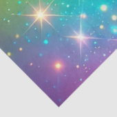 Farbiger Regenbogensternraum Seidenpapier (Ausschnitt)