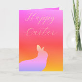 Farbiger Regenbogenstil Karte (Vorderseite)