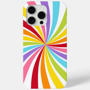 Farbiger Regenbogenwirbel Moderner Spaß-Stil Case-Mate iPhone Hülle