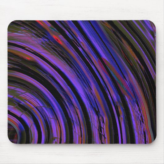Farbiger Reifengummi, in bläulich lila bis rot ges Mousepad (Vorne)