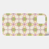 Farbiger Retromuster Hintergrund 3 Case-Mate iPhone Hülle (Rückseite (Horizontal))