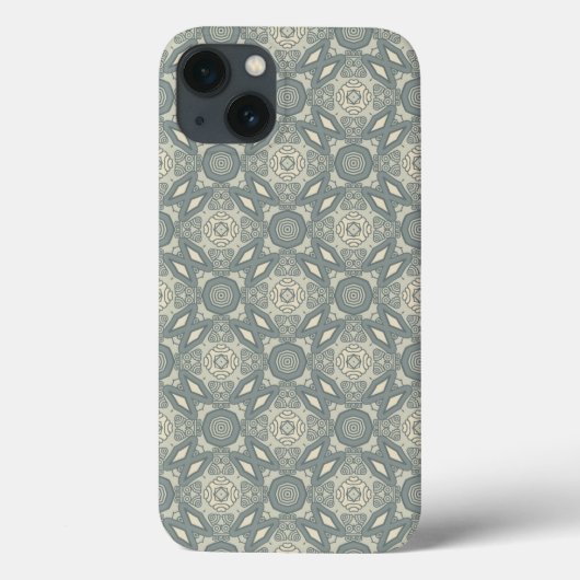 Farbiger Retromuster-Hintergrund 5 Case-Mate iPhone Hülle (Rückseite)