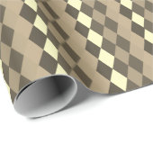 Farbiger Rhombus Geschenkpapier (Rolleneckpunkt)