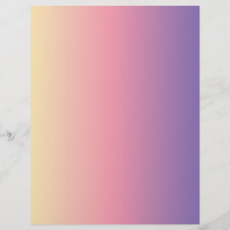 Farbiger rosa Sonnenuntergangsverlauf Scrapbook Pa