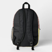 Farbiger Rucksack (Rückseite)