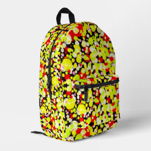 Farbiger Rucksack mit Blasen