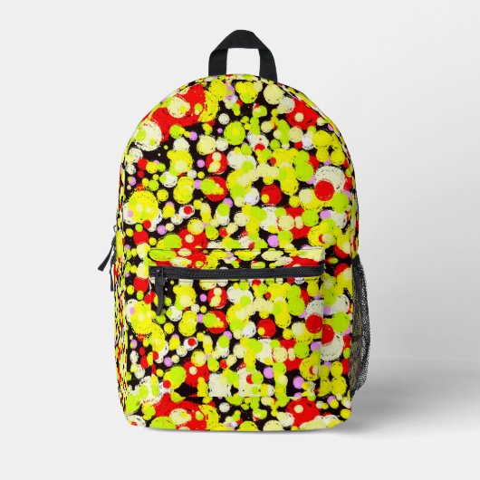 Farbiger Rucksack mit Blasen (Vorderseite)