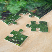 Farbiger rustikaler Herbstgarten Puzzle (Seite)