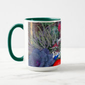 Farbiger rustikaler Herbstgarten Tasse (Links)