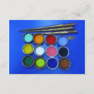 farbiger Sand zum Bau einer buddhistischen Mandala Einladung