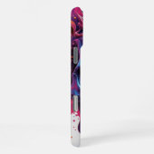 farbiger Schädel iPhone Hülle (Rechte Seite)