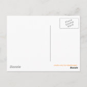 farbiger Schädel Postkarte (Rückseite)