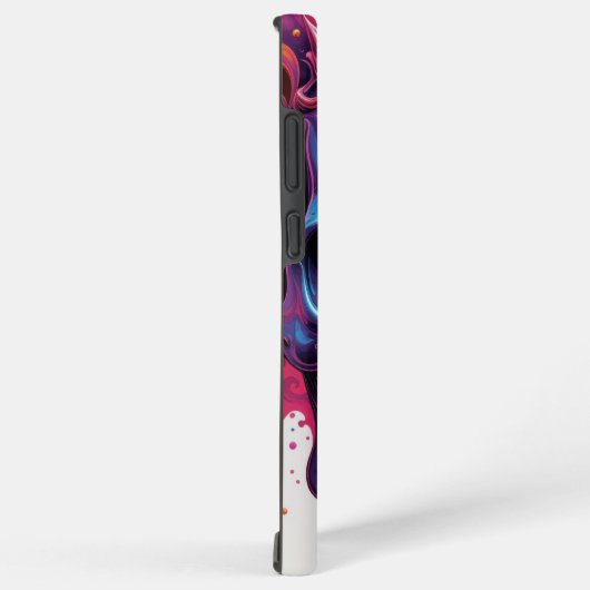 farbiger Schädel Samsung Galaxy Hülle (Rechte Seite)