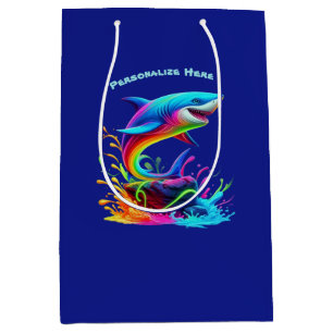 Farbiger Schellfisch Mittlere Geschenktüte