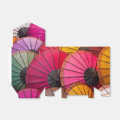 farbiger Schirm Gefallen Box Geschenkschachtel (Ungefaltet)