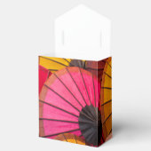 farbiger Schirm Gefallen Box Geschenkschachtel (Geöffnet)