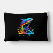 Farbiger Schlittschuh Zubehörtasche (Rückseite)