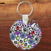 Farbiger Schlüsselanhänger (Vorderseite)