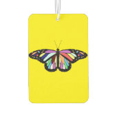 Farbiger Schmetterling Autolufterfrischer (Rückseite)