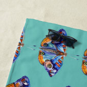 Farbiger Schmetterling Strandtuch (Beispiel)