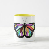Farbiger Schmetterling Tasse (Zentrum)