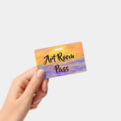 Farbiger Schulpass Ausweis (Handheld)