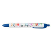 Farbiger Schulsekretärinnen-Stift mit individuelle Kugelschreiber (Unterseite)