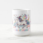 Farbiger Schütze-Bogenschütze-Zodiac-Astrologie Kaffeetasse (Mittel)