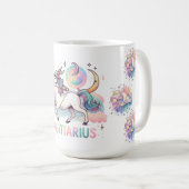Farbiger Schütze-Bogenschütze-Zodiac-Astrologie Kaffeetasse (VorderseiteRechts)