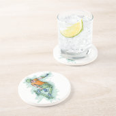 Farbiger Skater Getränkeuntersetzer (Seite)