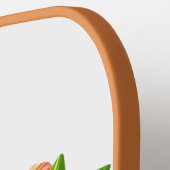 Farbiger Sommertext mit Strandelementen Pickleball Schläger (Linke Seite)