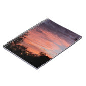 Farbiger Sonnenaufgang Notizblock (Linke Seite)