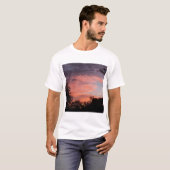 Farbiger Sonnenaufgang T-Shirt (Vorne ganz)
