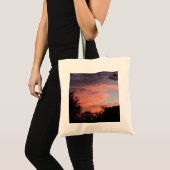 Farbiger Sonnenaufgang Tragetasche (Vorderseite (Produkt))